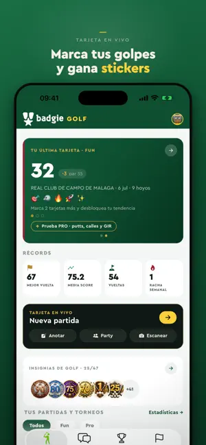 Badgie Golf screenshot 3