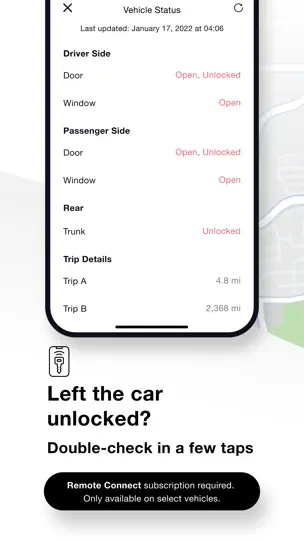 SubaruConnect iPhone Screenshot 4
