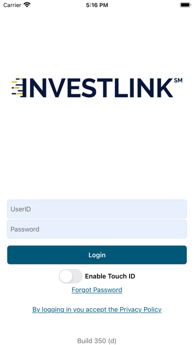 InvestLink Screenshot