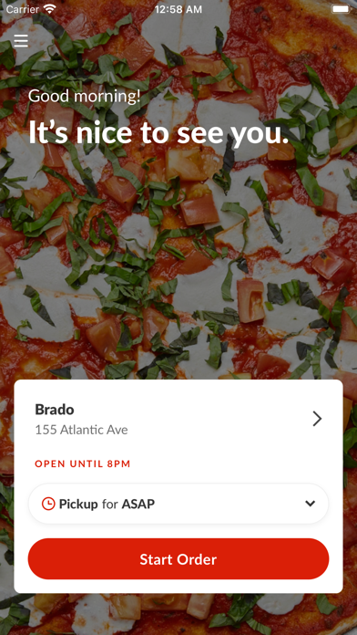 NYC Thin Crust iPhone screenshot 2 - Food & Drink app