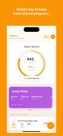 CalBurn: Calorie Balance screenshot