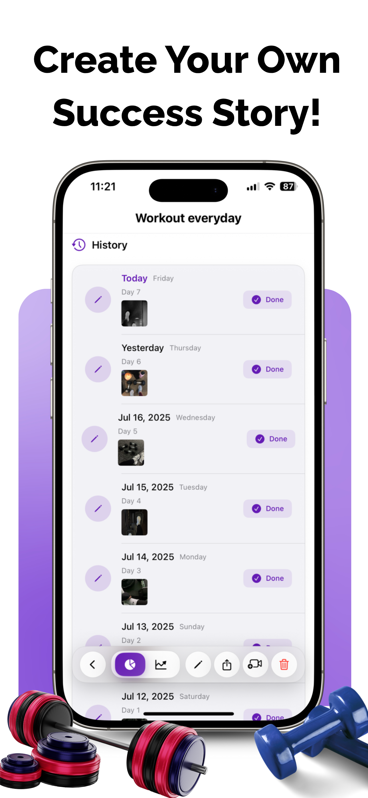 Habique: Visual Habit Builder screenshot 7