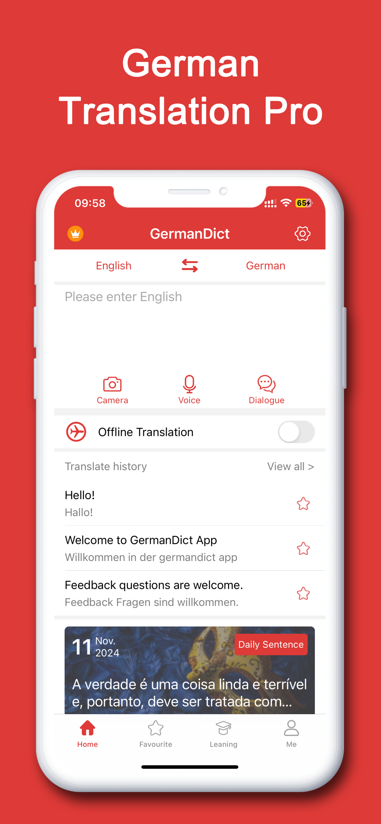 GermanDict - German Translator