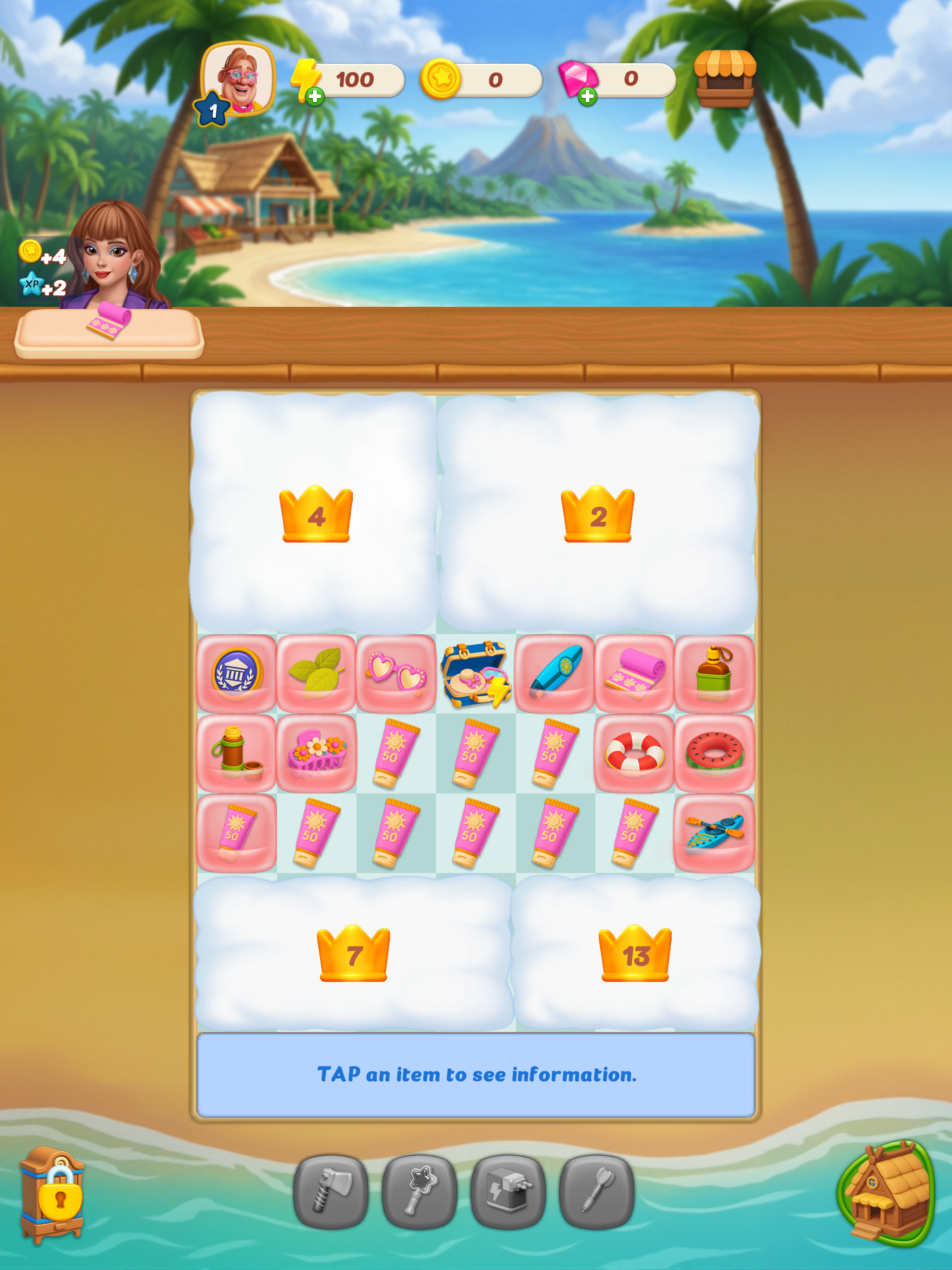 Beach Bliss: Merge Puzzle screenshot 6
