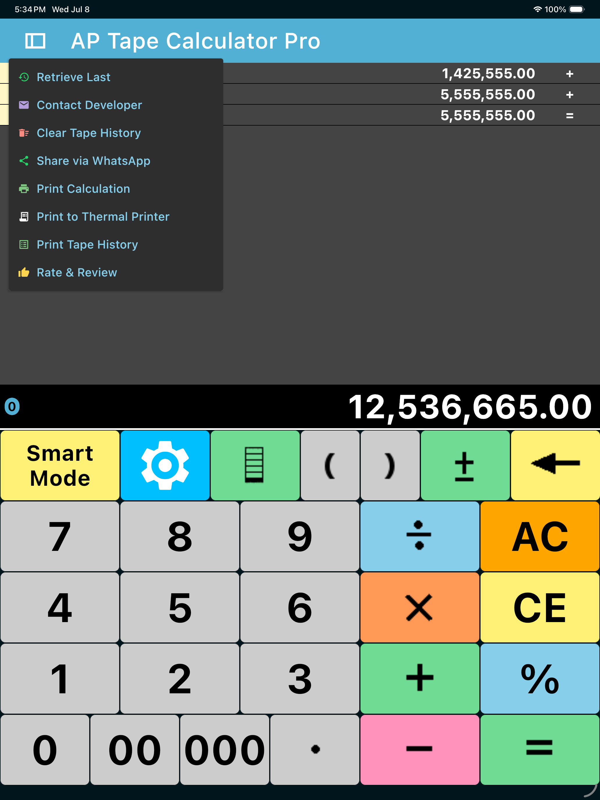 AP Tape Calculator Pro screenshot 11
