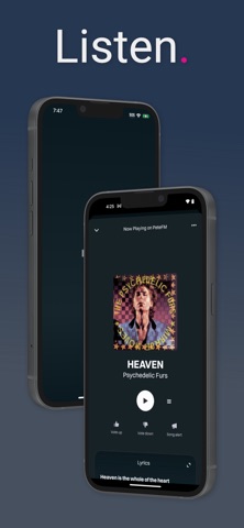 PeteFM iPhone screenshot