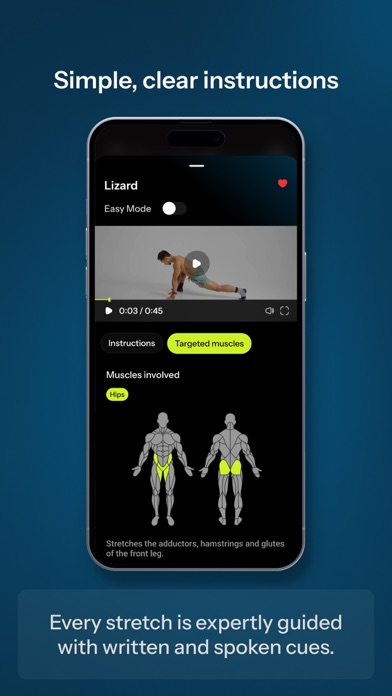 Stretching & Mobility: Limber iPhone screenshot 4 - Health & Fitness app