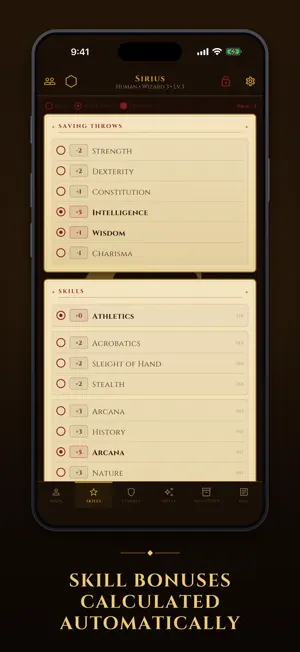 CharCraft: 5e Character Sheet screenshot 2