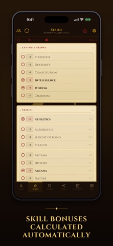 CharCraft: 5e Character Sheet Screenshot 2 of 6