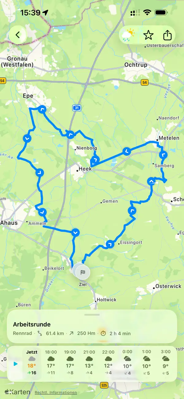 Screenshot #2 pour GPX Tresor - Routen Speichern