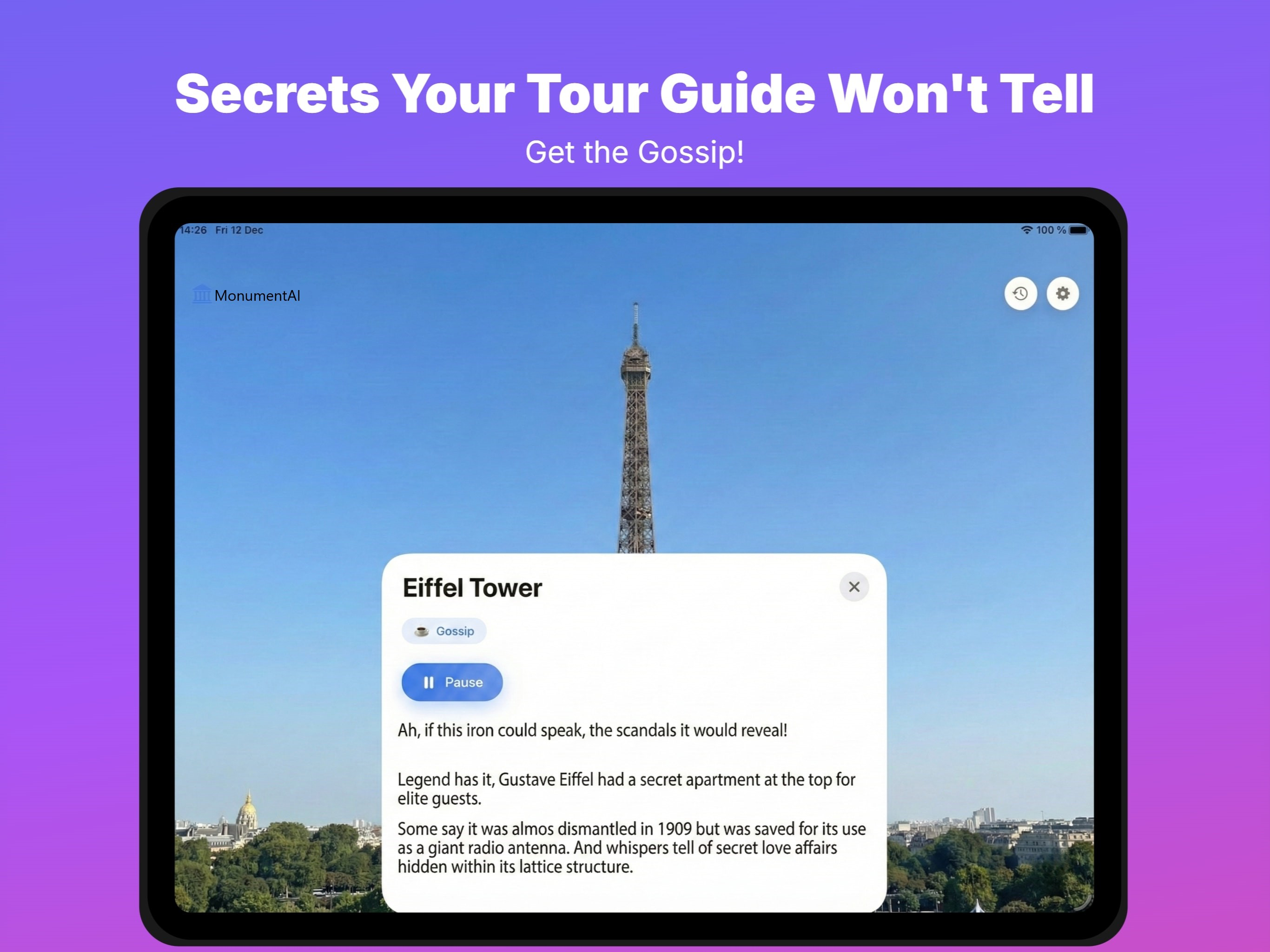 MonumentAI: Scan & Explore