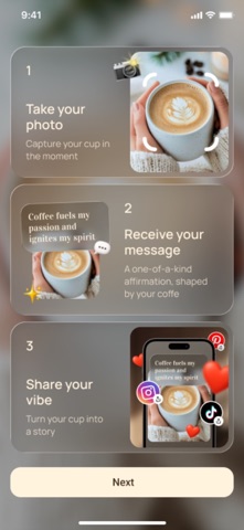 Coffirmations: Coffee Vibes screenshot