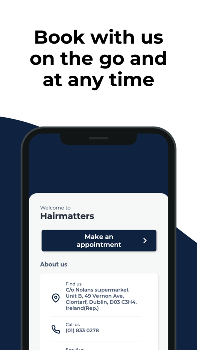 Screenshot #1 pour Hairmatters App