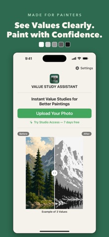 Value Study Assistant Screenshot 1 of 6