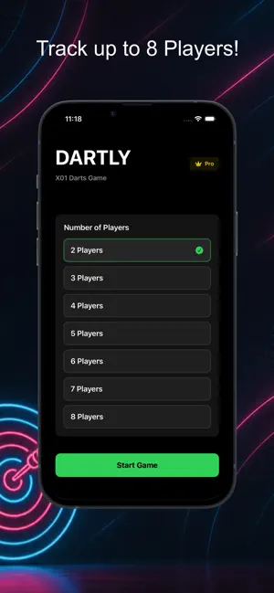 Dartly: Darts Scorer & Counter screenshot 1