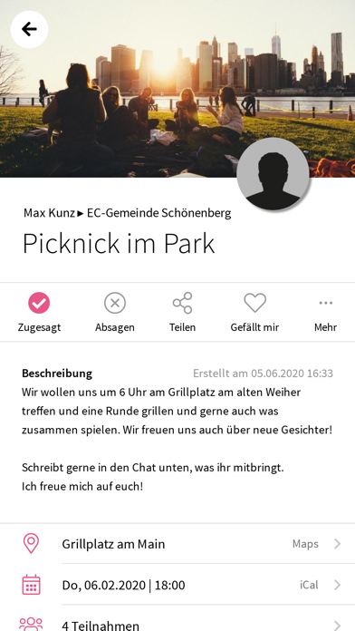 EC-Gemeinde Schönenberg Screenshot