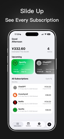 Subdeck: Subscription Manager Screenshot 2 of 6