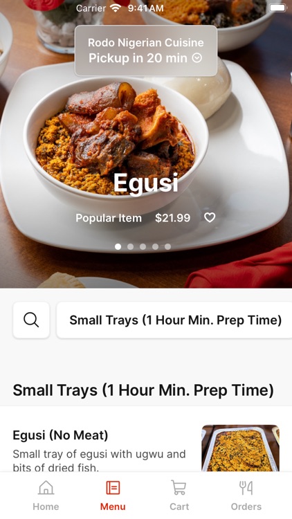 Rodo Nigerian Cuisine To Go