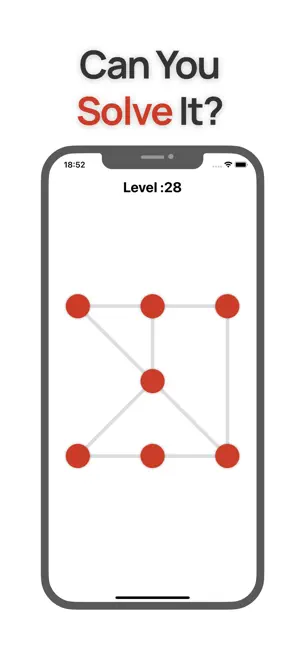 OneFinger: Drawing Puzzle Game screenshot 1