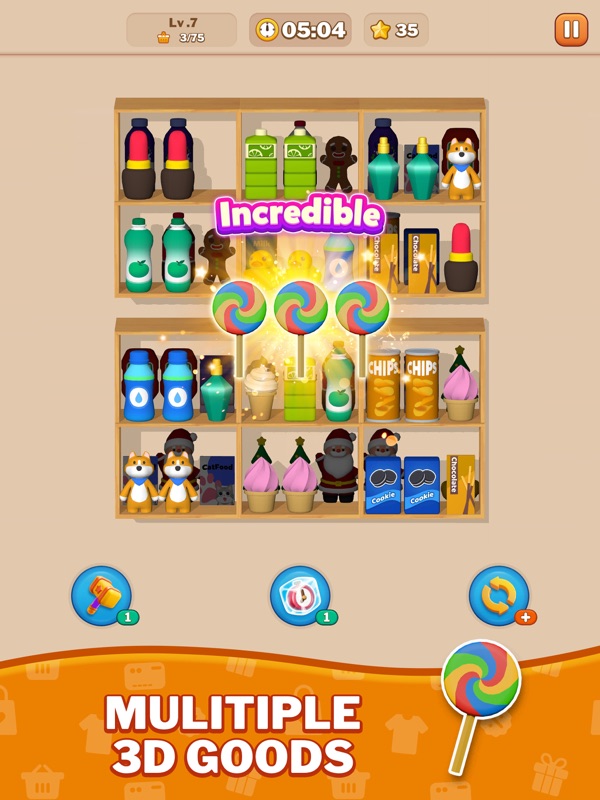 Goods Triple Match: Sorting 3D screenshot 10