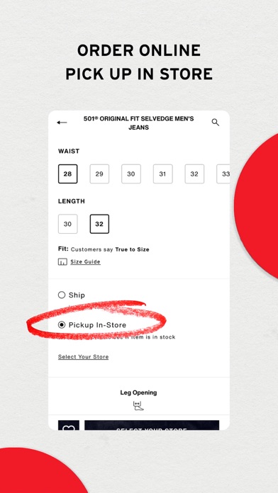 Levi's - Shop Denim & More Screenshot