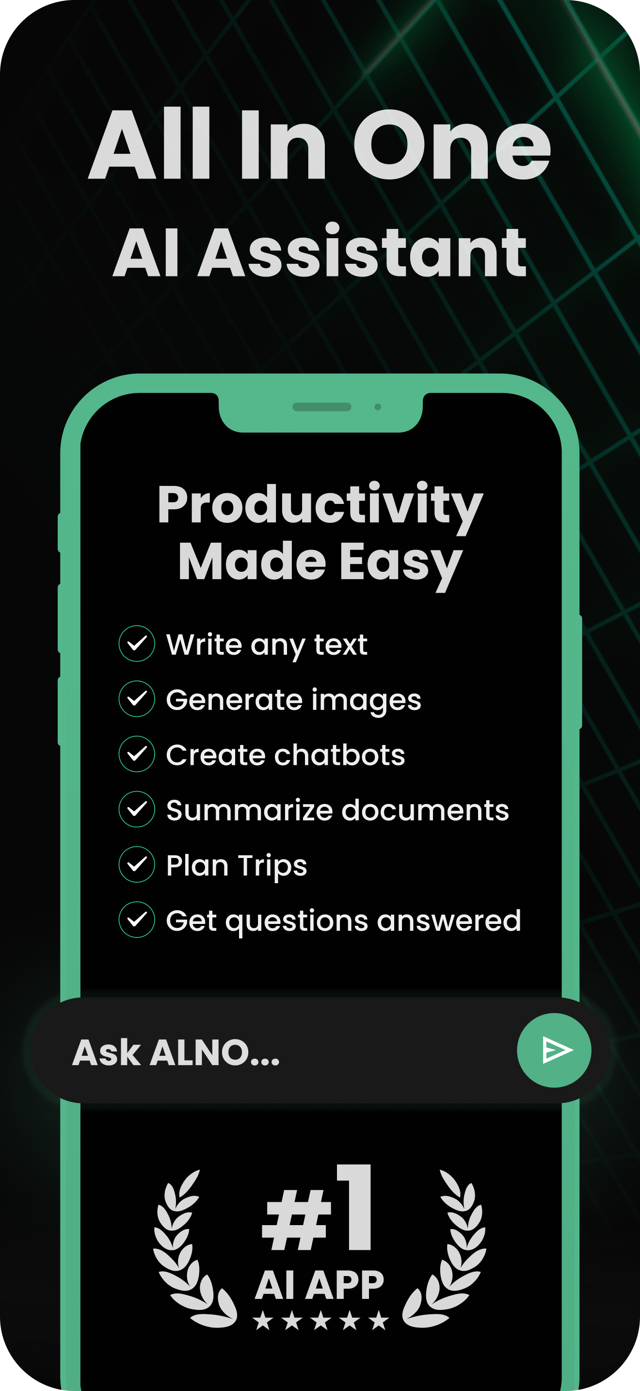ALNO: AI Chatbot Assistant app