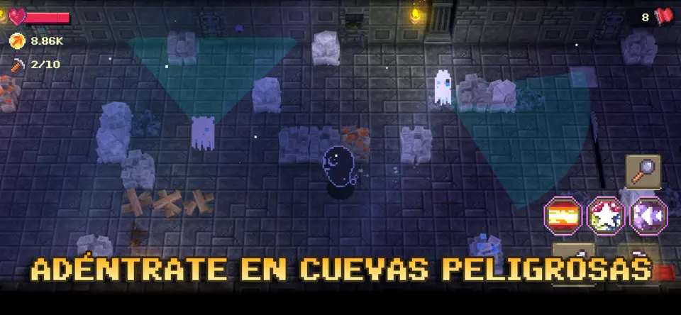 Captura de pantalla de Voidloop en iPhone 3