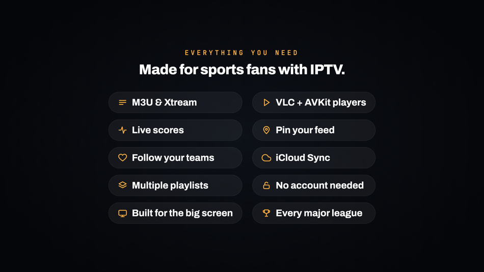 #8. ScoreBox: Sports IPTV Player (iOS) Podle: Dark Forest Studios LLC