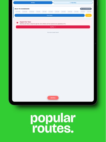 Where is my Haryana Bus iPad screenshot