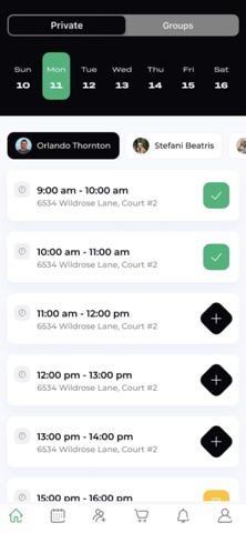 The Tennis Plan App Screenshot 2 of 3