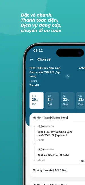 interbuslines đặt vé xe online screenshot 2