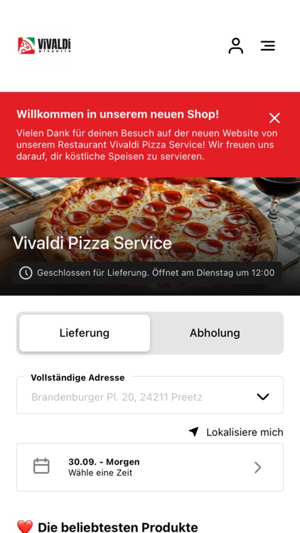 Vivaldi Pizza Service