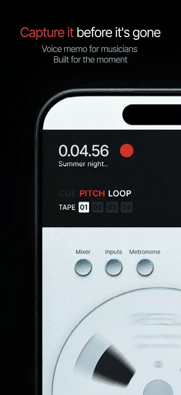 #2. Reel: 4-Track Recorder (iOS) 由: TUGKAN MUTLU