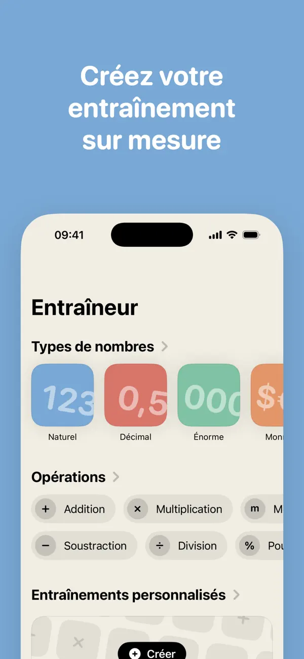 Screenshot #3 pour Calcul Mental, Maths: Numbio