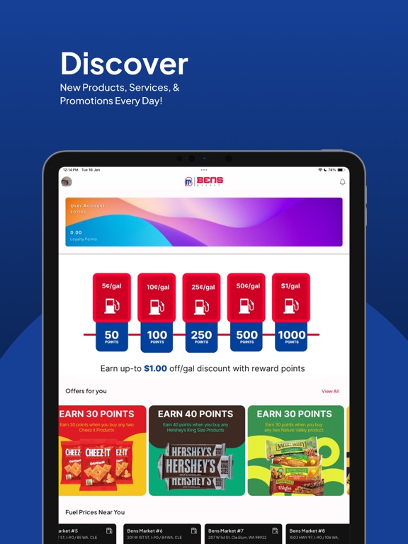 Bens Market iPad screenshot 2 - Business app