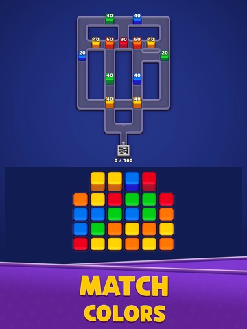 Path Blast : Color Puzzle iPad screenshot