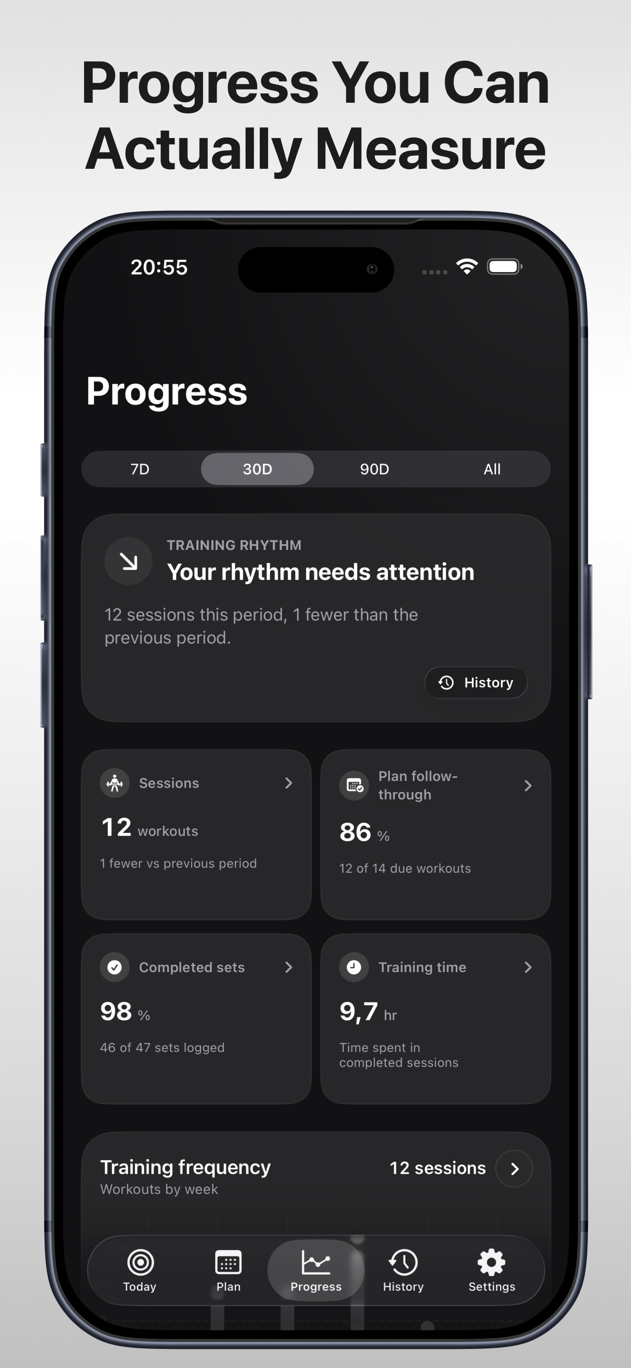 Workout Day: Planner & Tracker screenshot 8
