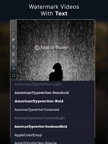 eZy Watermark Videos iPad screenshot