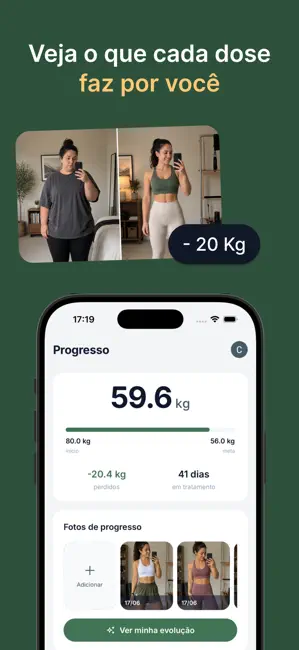 Monju: Emagrecer com GLP-1 iPhone screenshot 4