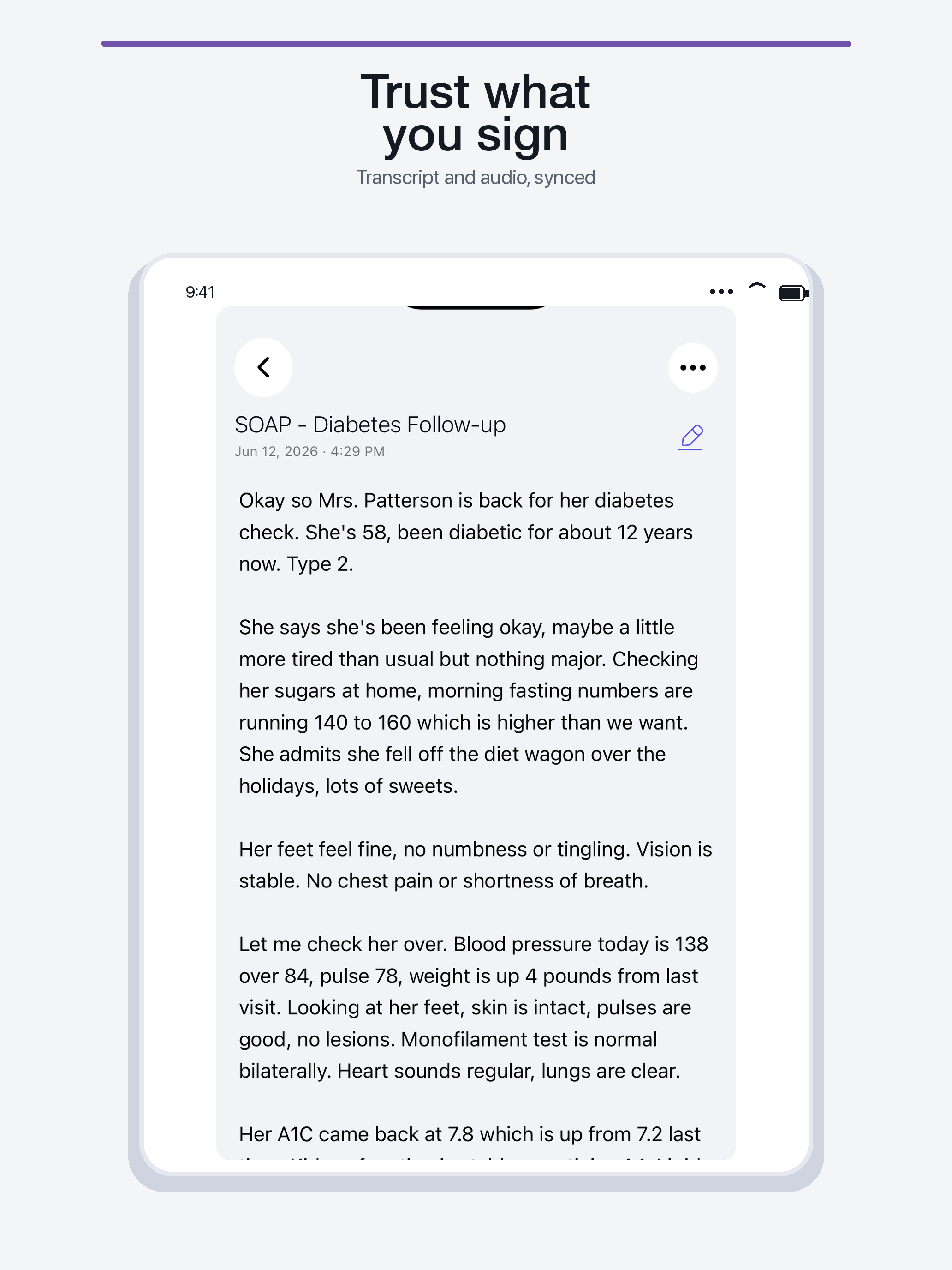 OrbVoice: Medical AI Scribe screenshot 9