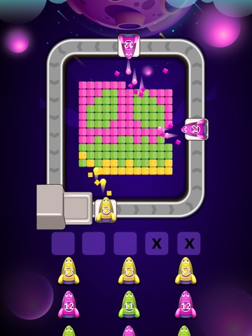 Pixel Blast: animal block flow iPad screenshot