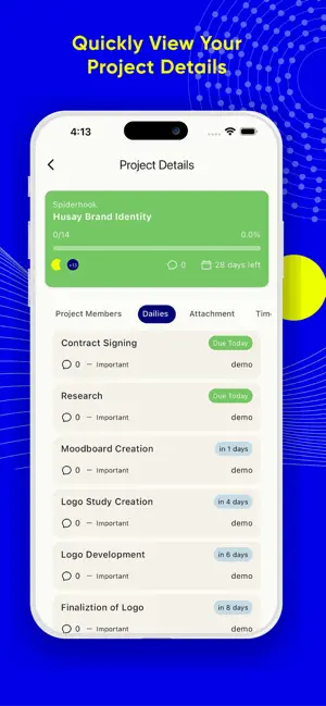 SpockIT Project Management screenshot 3