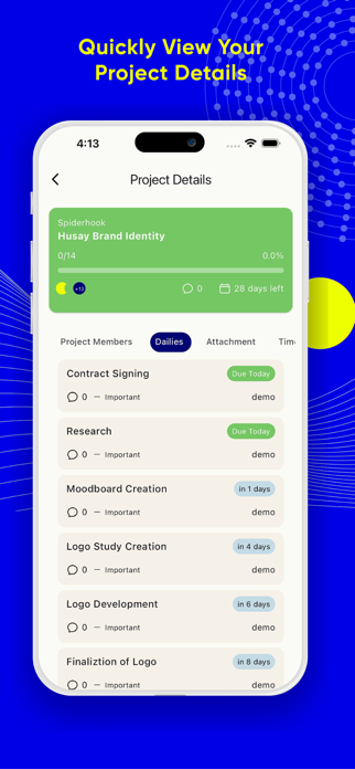 SpockIT Project Management Screenshot 3 of 3