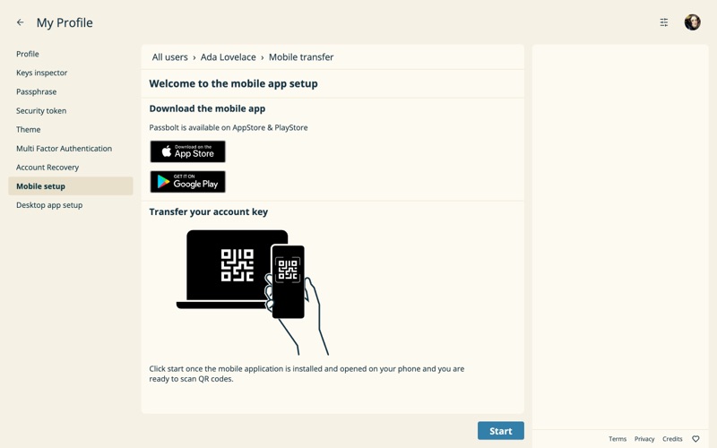 Passbolt - password manager screenshot 4