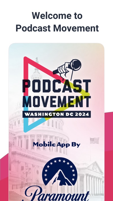 Podcast Movement 2025 iPhone screenshot 1 - Business app