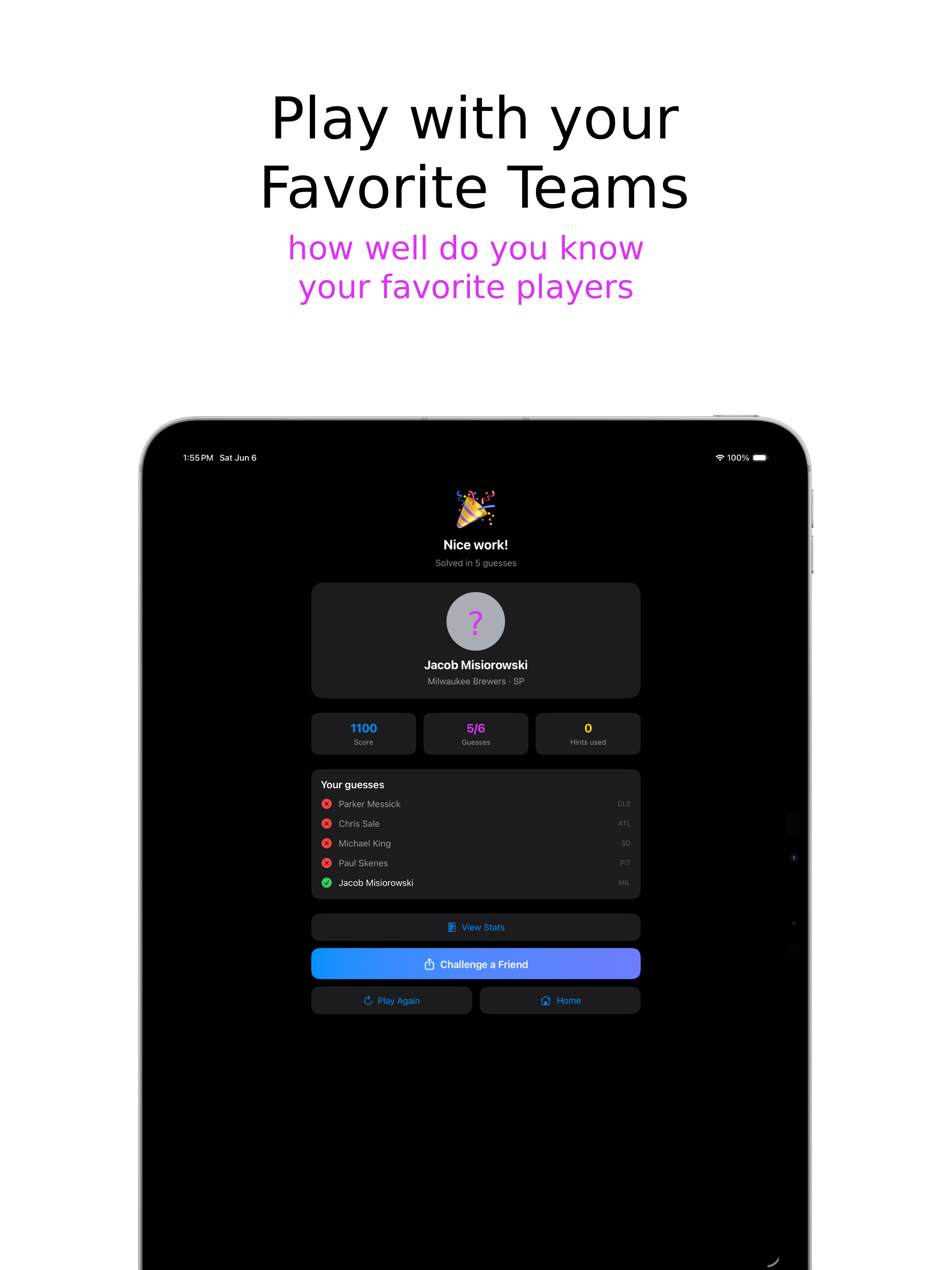 StatSleuth - Baseball Trivia screenshot 6