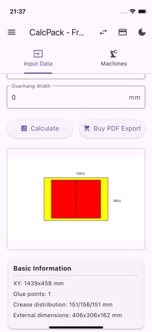 CalcPack calculating packaging Screenshot 2 of 8