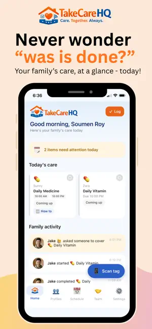 TakeCareHQ screenshot 1