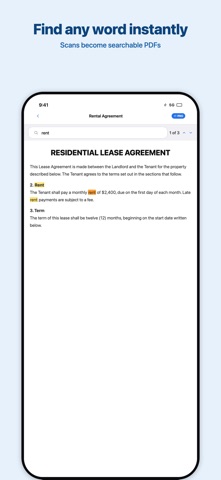 PDF Scanner: Scan Sign OCR Screenshot 2 of 6