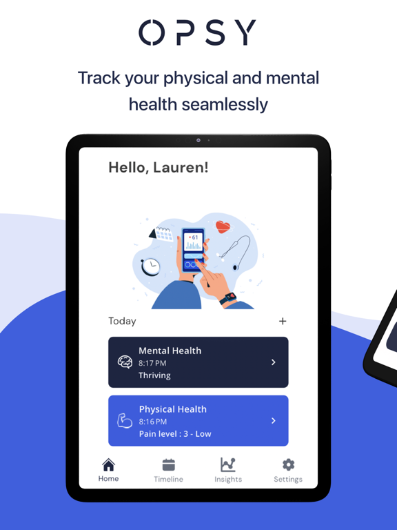 Opsy iPad screenshot 1 - Medical app
